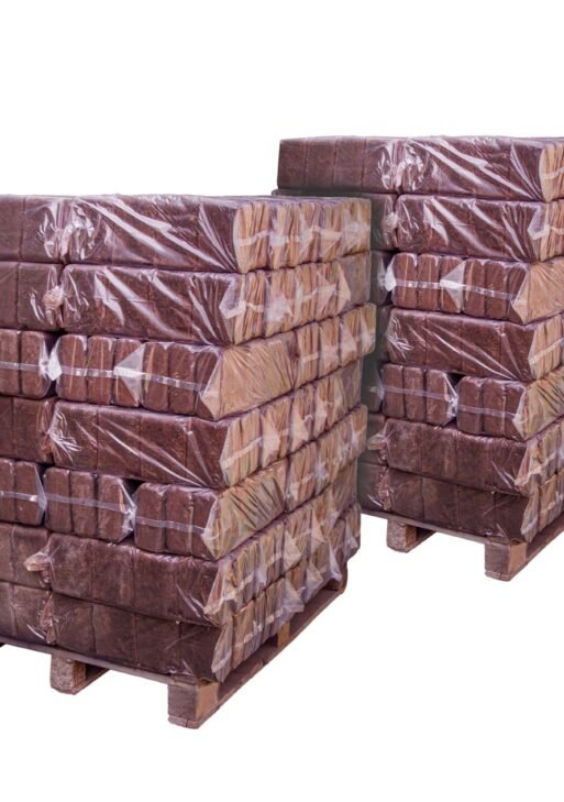 960kg Rindenbriketts Gluthalter, bis zu 12h Glut