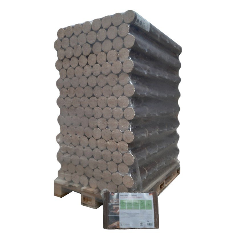 960kg Pollmeier Buchen Briketts in 6kg-Packungen