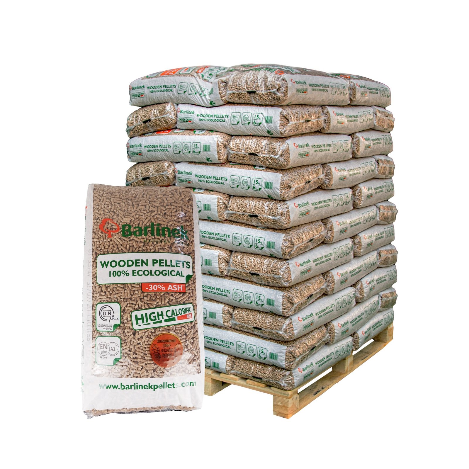 990kg Nadelholz Pellets Barlinek