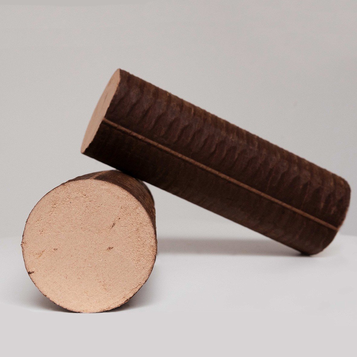 960kg Pollmeier - Runde Buchen Briketts in 10kg-Packungen